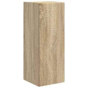 TV wall cabinet Sonoma 30 x 31 x 80 cm kompozitní dřevo - obrázek 2