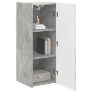 TV wall cabinet 2 pcs Beton 30 x 31 x 80 cm kompozitní dřevo - obrázek 3