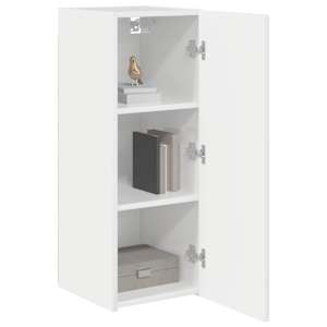 TV wall cabinet Nástěnný 2 pcs Lesklá Bílá 30 x 31 x 80 cm - obrázek 3