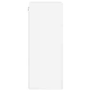 TV wall cabinet Nástěnný 2 pcs Lesklá Bílá 30 x 31 x 80 cm - obrázek 8