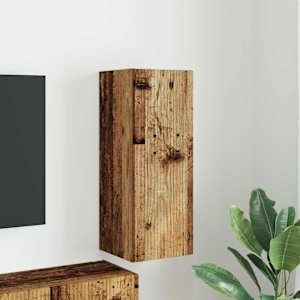 TV wall cabinet Staré dřevo 30 x 31 x 80 cm kompozitní dřevo - obrázek 1