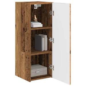 TV wall cabinet Staré dřevo 30 x 31 x 80 cm kompozitní dřevo - obrázek 3