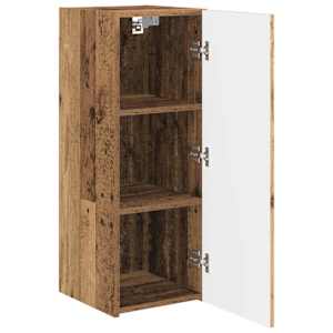 TV wall cabinet Nástěnný 2 pcs Staré dřevo 30 x 31 x 80 cm - obrázek 6