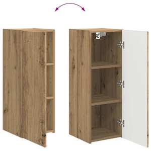 TV wall cabinet 2 pcs Umělecký dub kompozitní dřevo - obrázek 13
