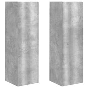 TV wall cabinet 2 pcs Beton 30 x 31 x 100 cm kompozitní dřevo - obrázek 2