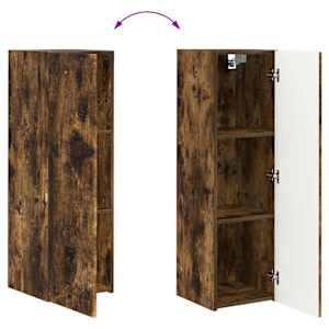 TV wall cabinet Nástěnný 2 pcs Kouřový dub 30 x 31 x 100 cm - obrázek 13