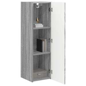 TV wall cabinet Šedá Sonoma 30 x 31 x 100 cm kompozitní dřevo - obrázek 3