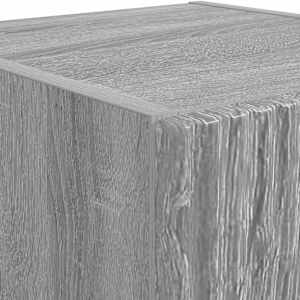 TV wall cabinet Nástěnný 2 pcs Šedá Sonoma 30 x 31 x 100 cm - obrázek 10