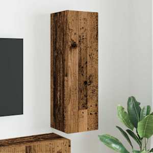 TV wall cabinet Staré dřevo 30 x 31 x 100 cm kompozitní dřevo - obrázek 1