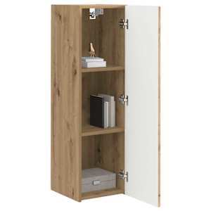 TV wall cabinet 2 pcs Umělecký dub kompozitní dřevo - obrázek 3