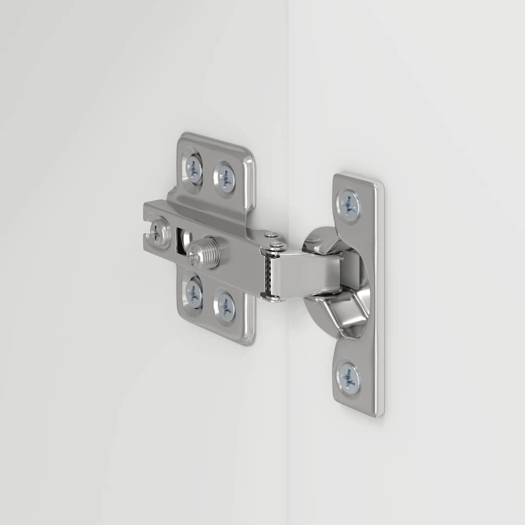 Ντουλάπι Τηλεόρασης Τοίχου 2 pcs Λευκό 59,5 x 31 x 40 εκ - Image 10