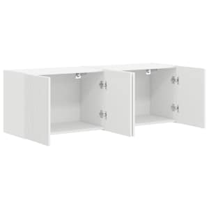 TV wall cabinet 2 pcs Bílá 59,5 x 31 x 40 cm kompozitní dřevo - obrázek 5