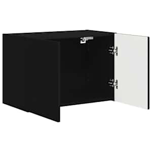 TV wall cabinet Černá 59,5 x 31 x 40 cm kompozitní dřevo - obrázek 5
