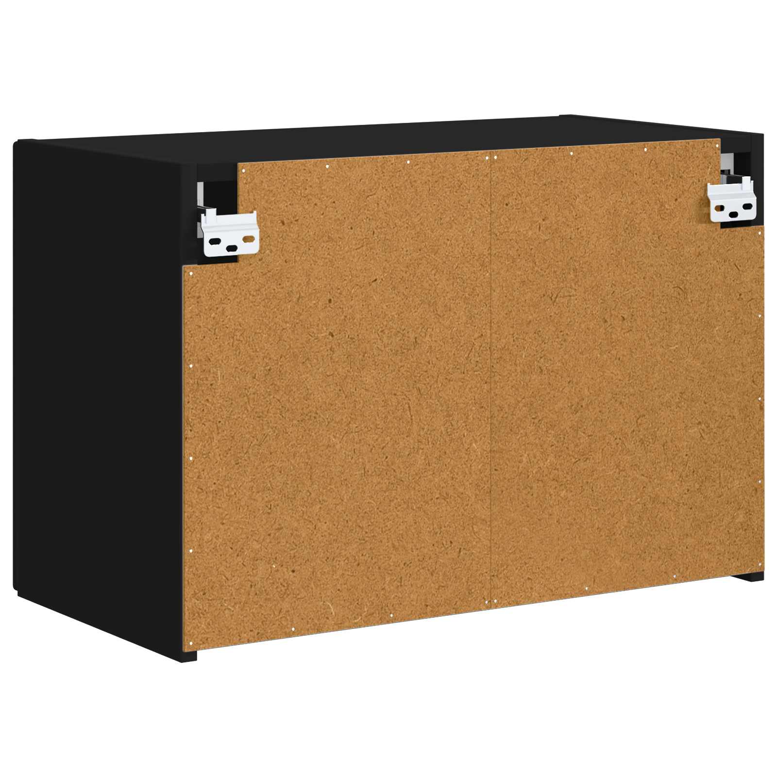 TV-seinäkaappi Musta 59,5 x 31 x 40 cm Tekninen puu - Image 8