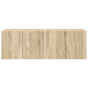 TV wall cabinet Nástěnný 2 pcs Sonoma dub 59,5 x 31 x 40 cm - obrázek 6