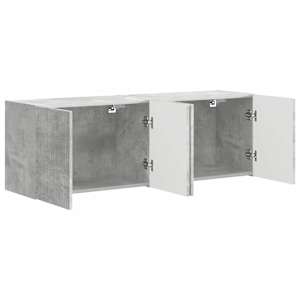 TV wall cabinet Nástěnný 2 pcs Betonově šedá 59,5 x 31 x 40 cm - obrázek 5