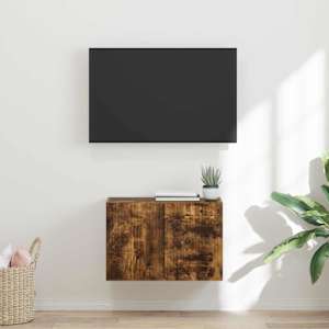 TV stenska omara Dimljeni oreh 59,5 x 31 x 40 cm