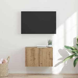 TV stenska omara Umetni hrast 59,5 x 31 x 40 cm Konstruiran les
