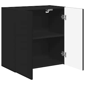 TV wall cabinet Černá 59,5 x 31 x 60 cm kompozitní dřevo - obrázek 5