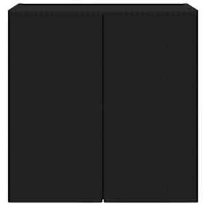 TV wall cabinet Černá 59,5 x 31 x 60 cm kompozitní dřevo - obrázek 6