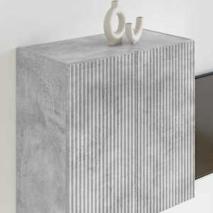 TV wall cabinet Nástěnný Betonově šedá 59,5 x 31 x 60 cm - obrázek 4
