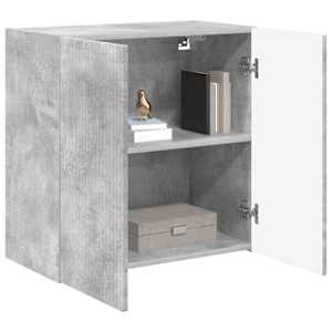 TV wall cabinet Nástěnný Betonově šedá 59,5 x 31 x 60 cm - obrázek 3