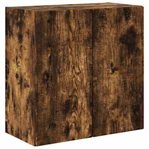 TV wall cabinet Kouřový dub 59,5 x 31 x 60 cm kompozitní dřevo - obrázek 2