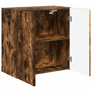 TV wall cabinet Kouřový dub 59,5 x 31 x 60 cm kompozitní dřevo - obrázek 5