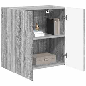 TV wall cabinet Šedá Sonoma 59,5 x 31 x 60 cm kompozitní dřevo - obrázek 3