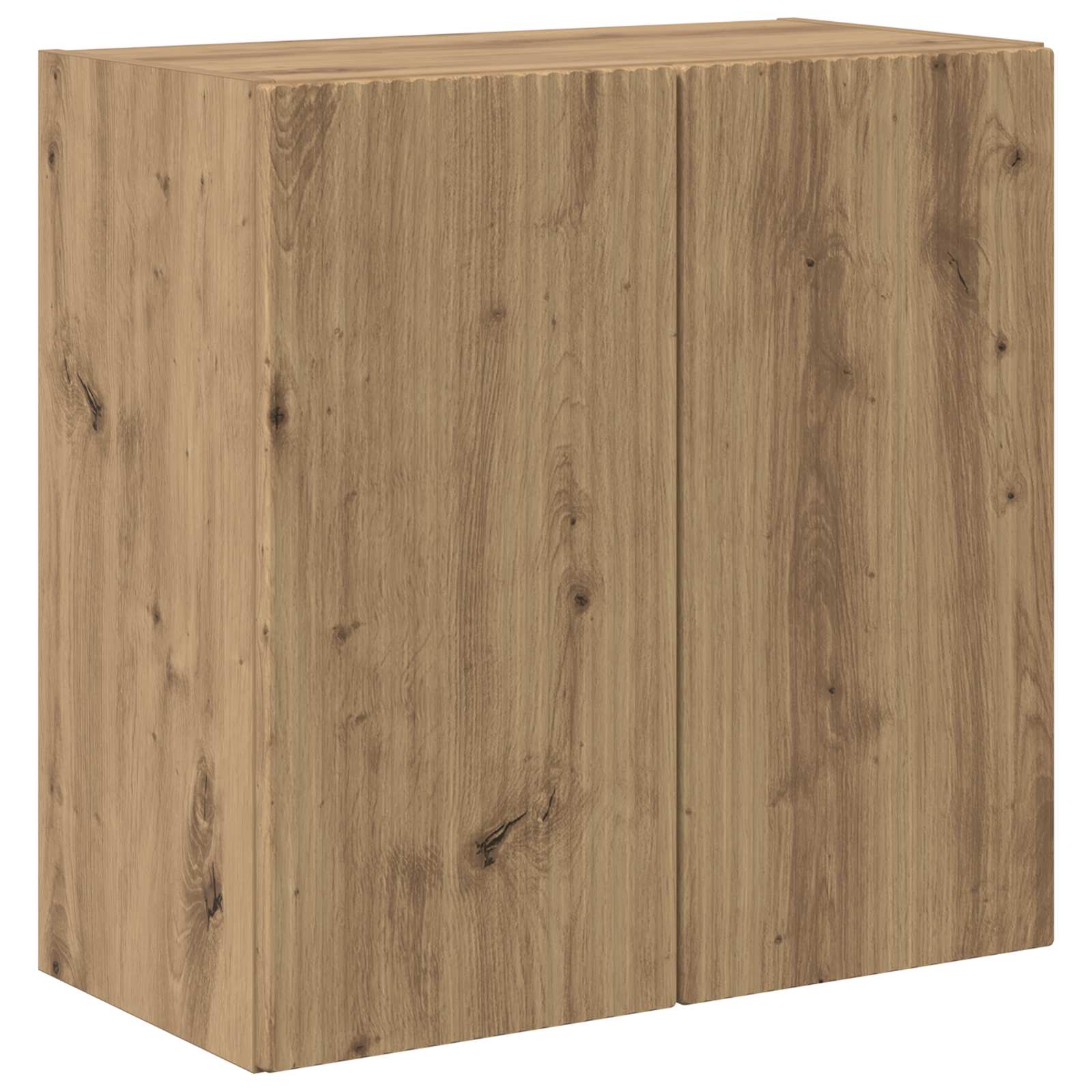 TV stenska omara 59,5 x 31 x 60 cm Umetni hrast Inženirski les - slika 2