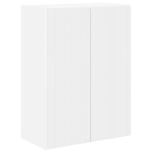TV wall cabinet Bílá 59,5 x 31 x 80 cm kompozitní dřevo - obrázek 2