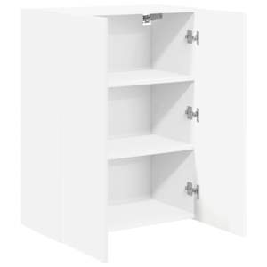 TV wall cabinet Bílá 59,5 x 31 x 80 cm kompozitní dřevo - obrázek 5