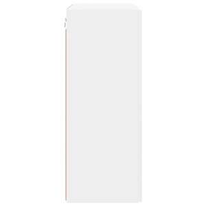 TV wall cabinet Bílá 59,5 x 31 x 80 cm kompozitní dřevo - obrázek 7