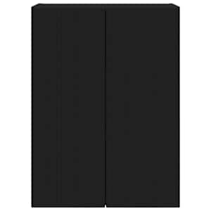 TV wall cabinet Černá 59,5 x 31 x 80 cm kompozitní dřevo - obrázek 6
