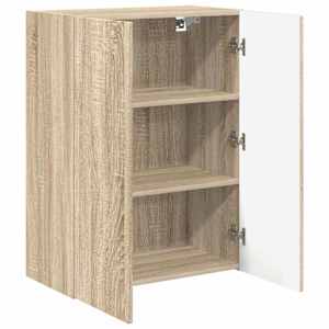 TV wall cabinet Sonoma dub 59,5 x 31 x 80 cm kompozitní dřevo - obrázek 5