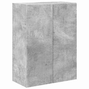 TV wall cabinet Nástěnný Betonově šedá 59,5 x 31 x 80 cm - obrázek 2