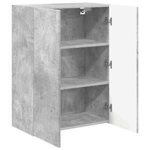 TV wall cabinet Nástěnný Betonově šedá 59,5 x 31 x 80 cm - obrázek 5