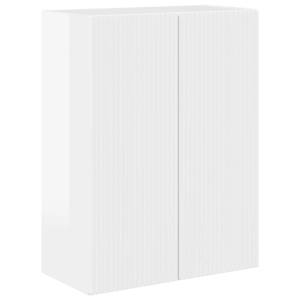 TV wall cabinet Nástěnný Vysoce lesklá bílá 59,5 x 31 x 80 cm - obrázek 2