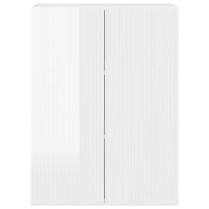TV wall cabinet Nástěnný Vysoce lesklá bílá 59,5 x 31 x 80 cm - obrázek 6