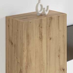 TV wall cabinet Nástěnný Artisanový dub 59,5 x 31 x 80 cm - obrázek 4