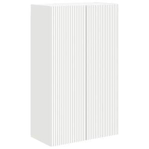 TV wall cabinet Bílá 59,5 x 31 x 100 cm kompozitní dřevo - obrázek 2