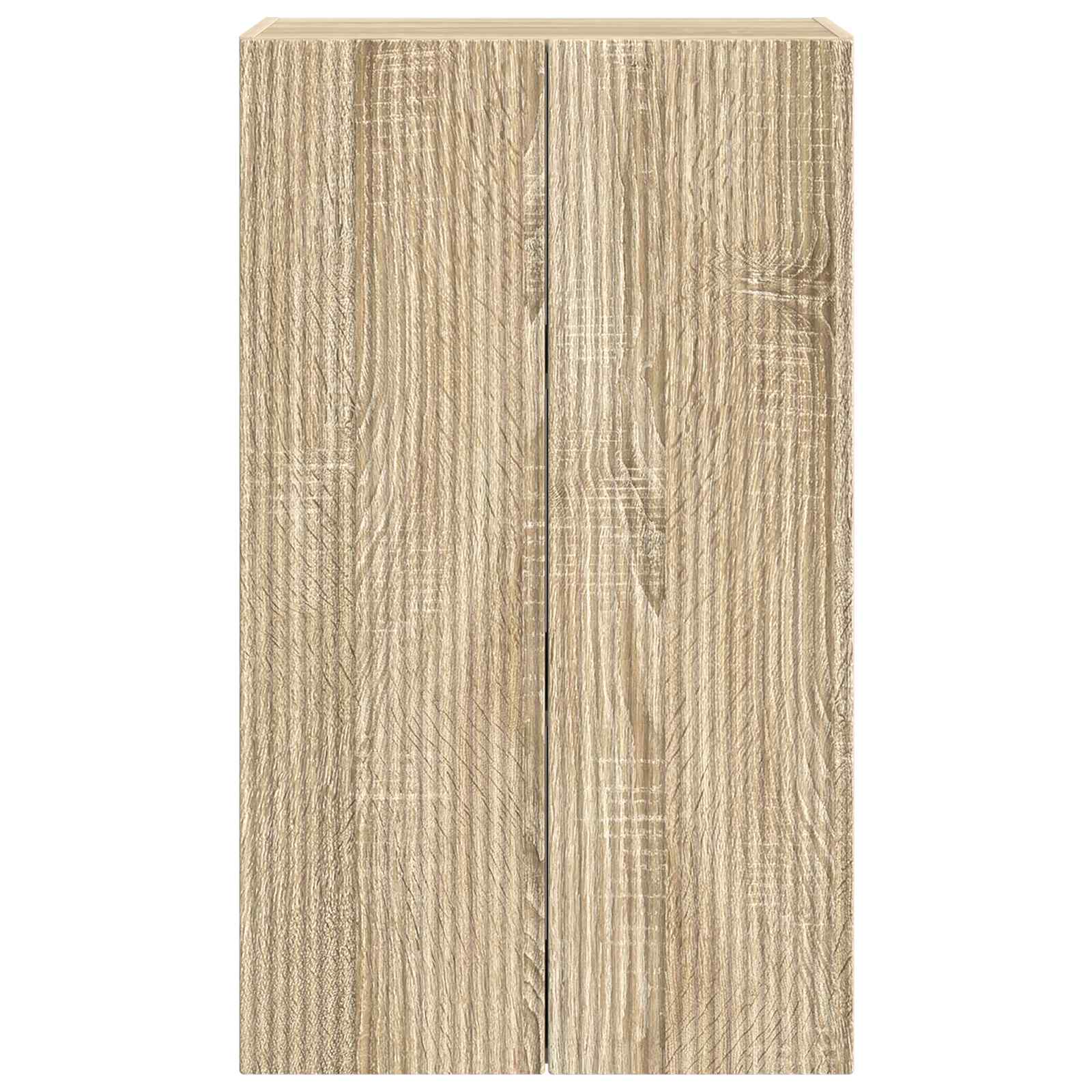 TV-seinäkaappi Sonoman tammi 59,5 x 31 x 100 cm Tekninen puu - Image 6