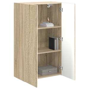 TV wall cabinet Sonoma dub 59,5 x 31 x 100 cm kompozitní dřevo - obrázek 3