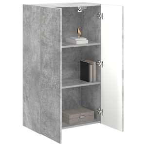TV wall cabinet Nástěnný Betonově šedá 59,5 x 31 x 100 cm - obrázek 3