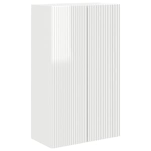 TV wall cabinet Nástěnný Vysoce lesklá bílá 59,5 x 31 x 100 cm - obrázek 2