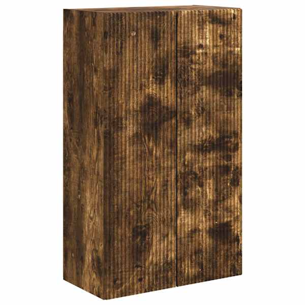 vidaXL TV Seina Kapp 59,5 x 31 x 100 cm Suitsetatud tamm Tehispuit