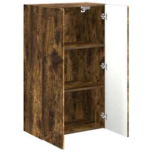 TV wall cabinet Kouřový dub 59,5 x 31 x 100 cm kompozitní dřevo - obrázek 5