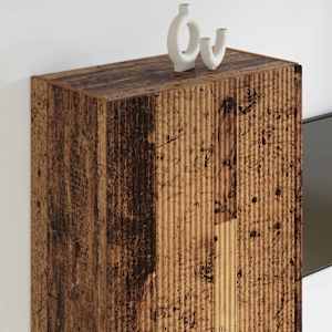 TV wall cabinet Staré dřevo 59,5 x 31 x 100 cm kompozitní dřevo - obrázek 4