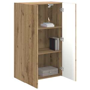 TV wall cabinet Nástěnný Artisanový dub 59,5 x 31 x 100 cm - obrázek 3