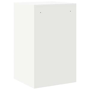 Skříň na dokumenty se zásuvkou s policí Bílá 44 x 50 x 106.5 cm - obrázek 9